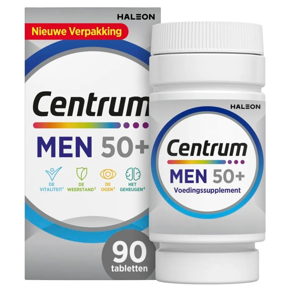 Outlet Centrum Men 50+ Multivitaminen Tabletten