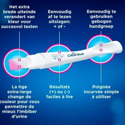 Sale Clearblue Ultravroeg Zwangerschapstest