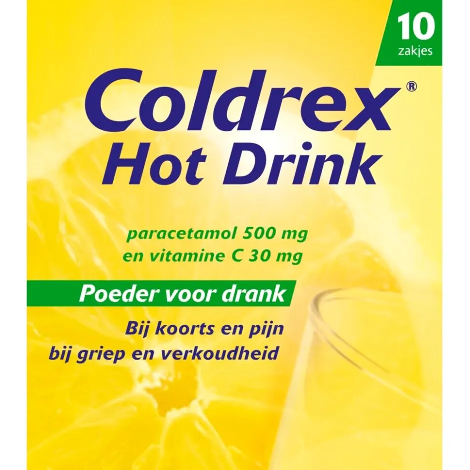 Sale Hot Coldrex Coldrex Hot Drink 500mg Poeder voor Drank