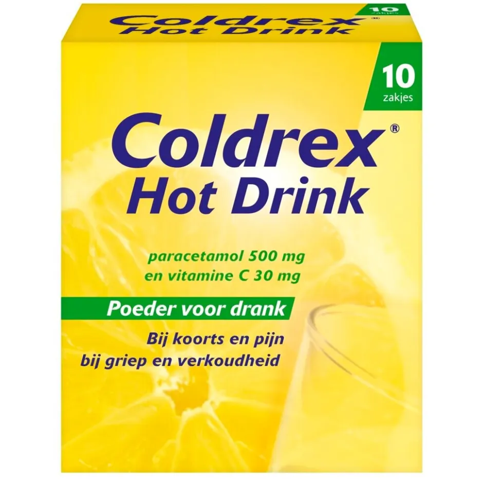 Sale Hot Coldrex Coldrex Hot Drink 500mg Poeder voor Drank