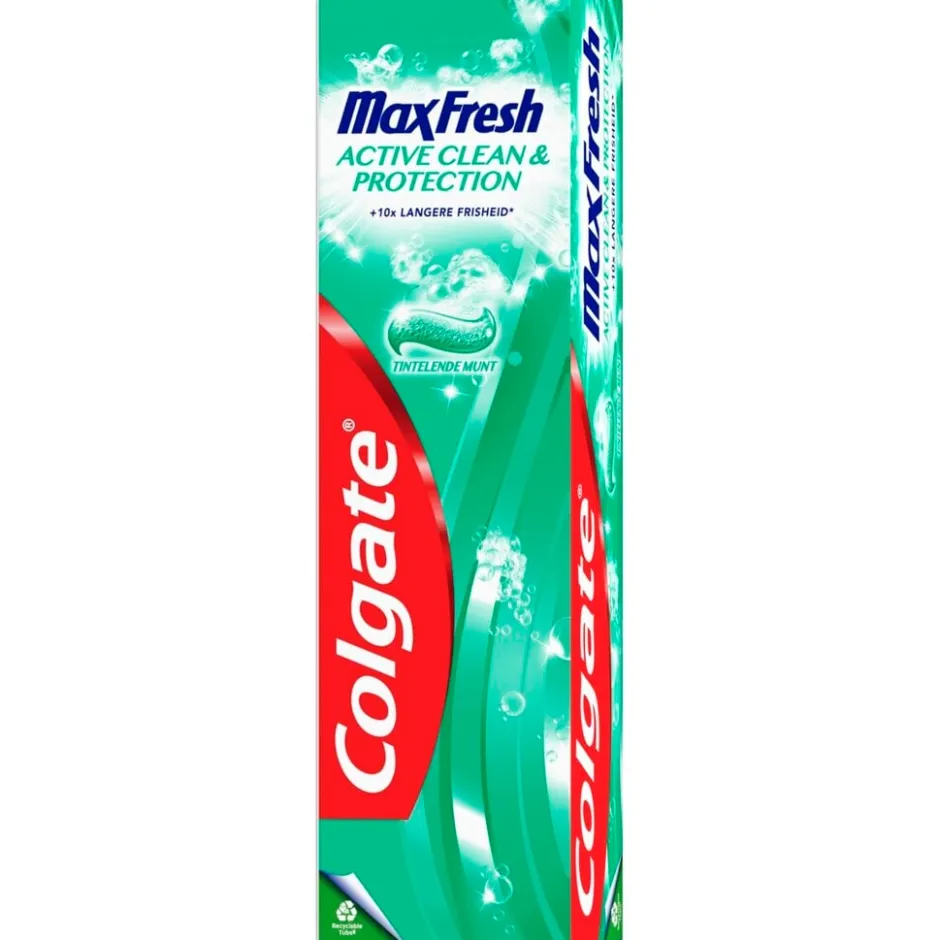 New Colgate Max Fresh Active & Clean Protect Tandpasta