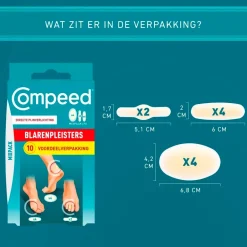 Discount Compeed Blarenpleisters Mixpack