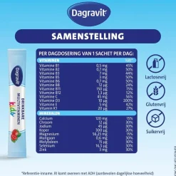 Online Dagravit Complete Start Kids 3-12 Drinkbare Multivitaminen Sachets