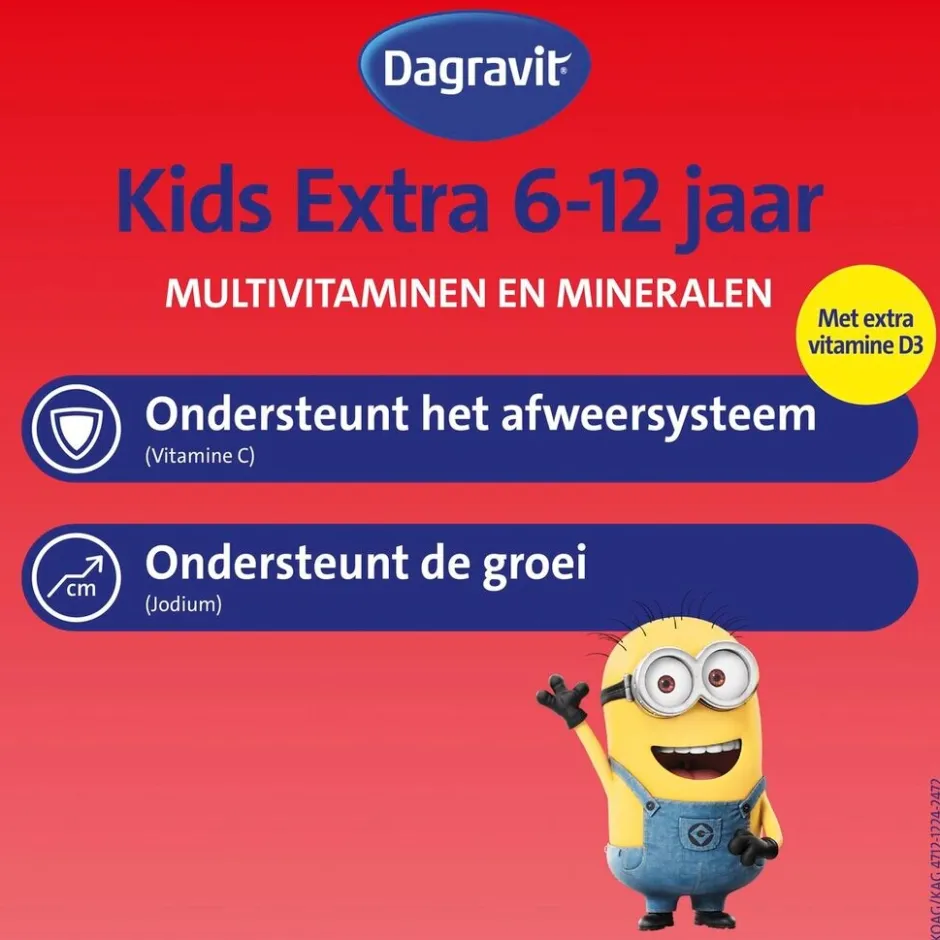 Hot Dagravit Kids Multivitaminen Minions Gummies