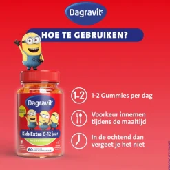 Hot Dagravit Kids Multivitaminen Minions Gummies
