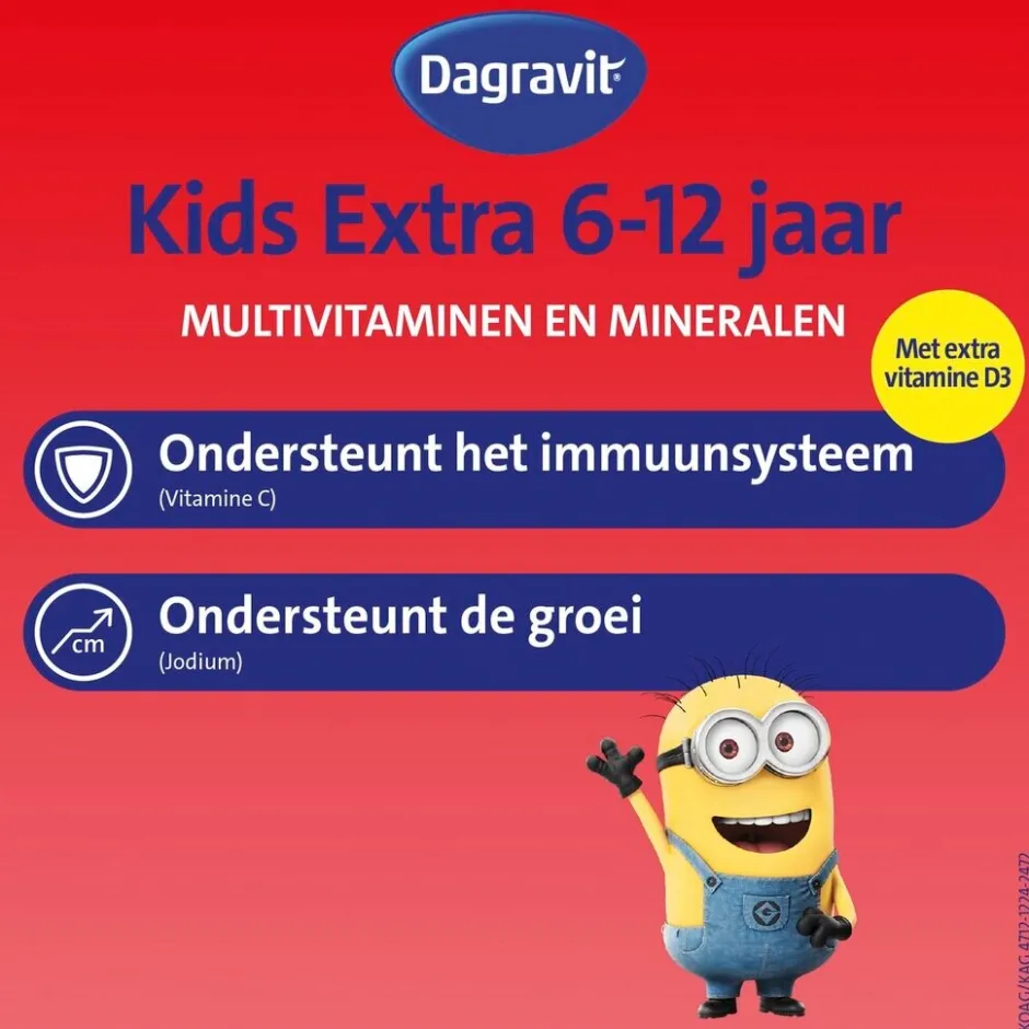 New Dagravit Kids Multivitaminen Minions Gummies