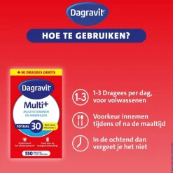 Best Dagravit Totaal 30 Multivitaminen en Mineralen Dragees