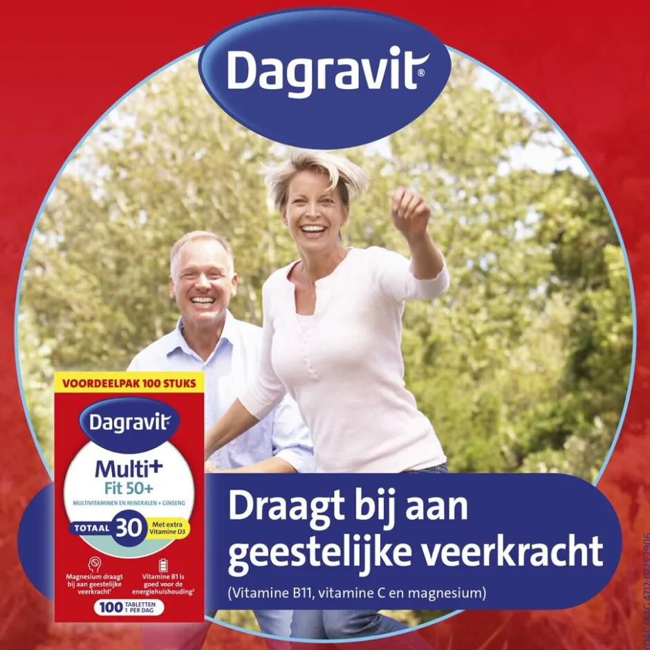 Online Dagravit Totaal 30 Vitaal 50+ Tabletten