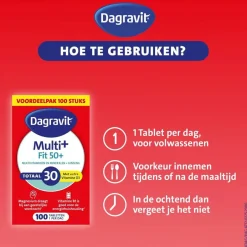 Online Dagravit Totaal 30 Vitaal 50+ Tabletten