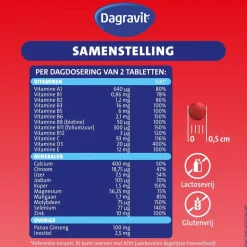 Online Dagravit Totaal 30 Vitaal 60+ Multivitaminen Tabletten