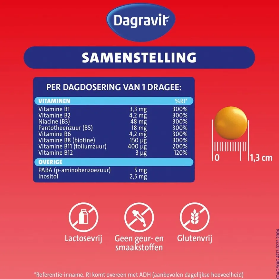 New Dagravit Vitamine B Becoforte Dragees
