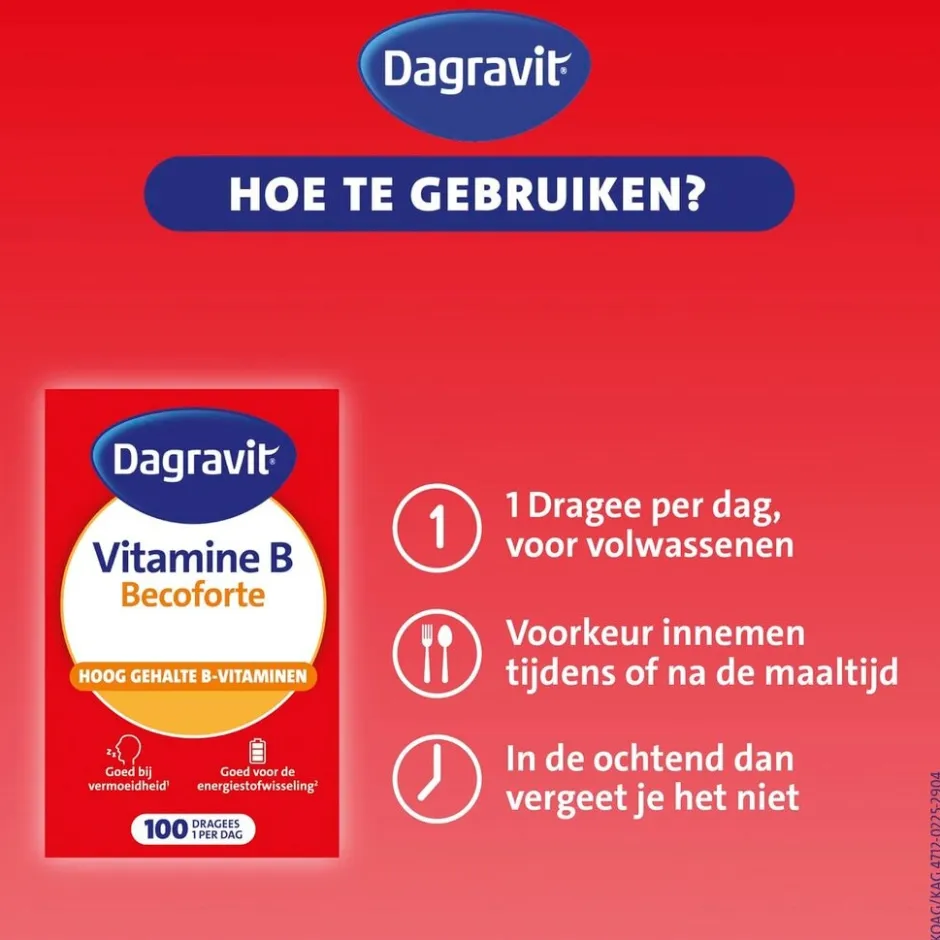 New Dagravit Vitamine B Becoforte Dragees