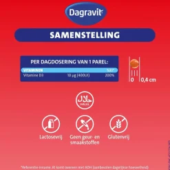 Sale Dagravit Vitamine D3 10ug Parels