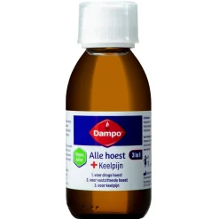 Clearance Dampo Alle Hoest + Keelpijn Siroop