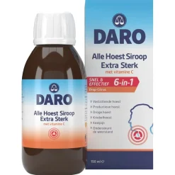 Hot Daro Extra Sterk Alle Hoest Siroop met Vitamine C