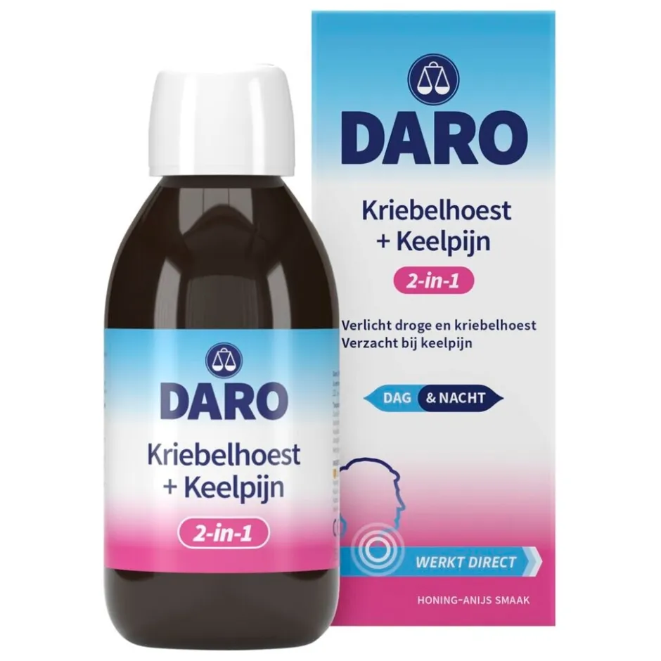 Online Daro 2-In-1 Kriebelhoest + Keelpijn