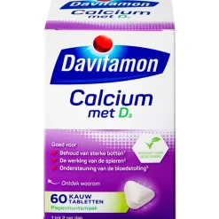 Sale Davitamon Calcium met Vitamine D3 Pepermunt Kauwtabletten