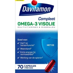 Hot Davitamon Compleet Omega-3 Visolie Capsules