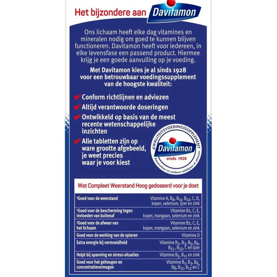 Sale Davitamon Compleet Weerstand Dragees