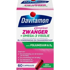 Hot Davitamon Compleet Zwanger + Omega-3 Visolie Capsules