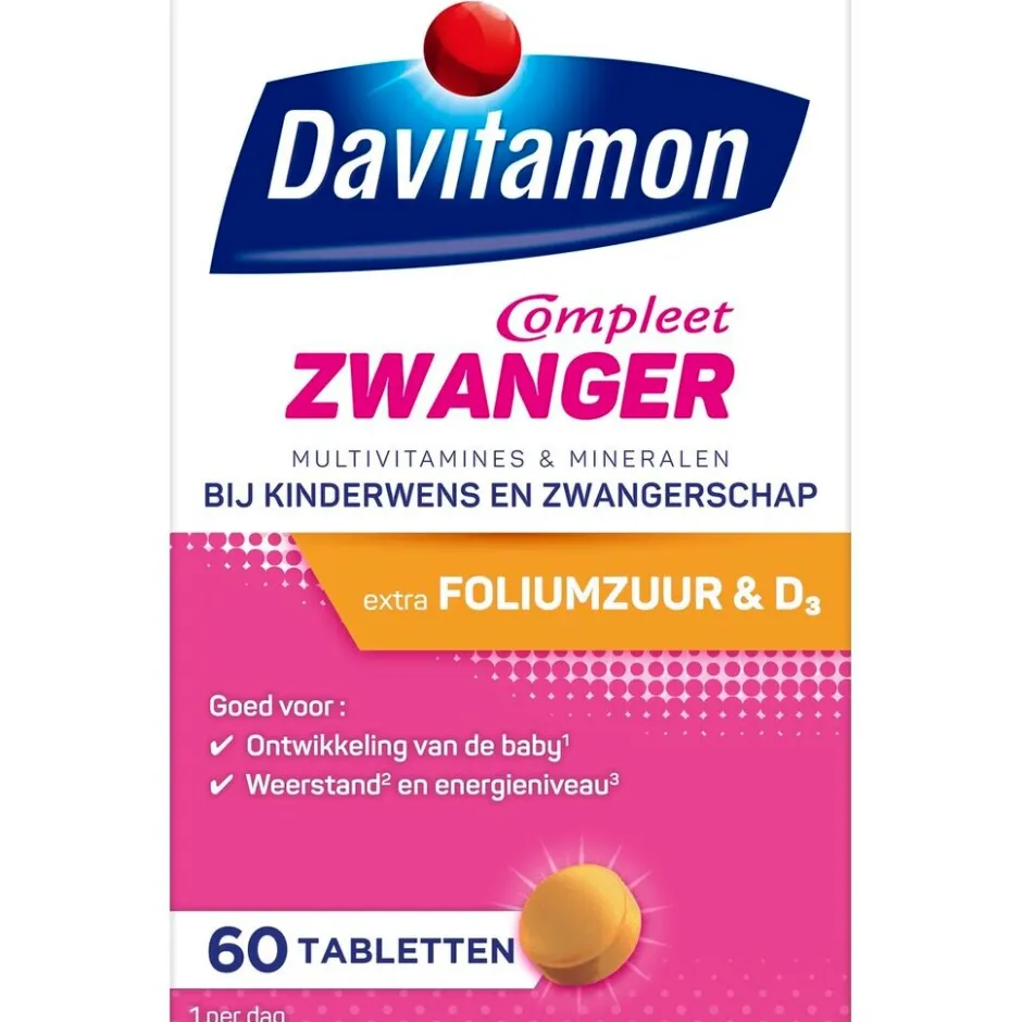 Online Davitamon Compleet Zwanger Tabletten