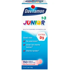 Online Davitamon Junior 1-3 Aardbei Smelttabletten