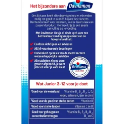 Discount Davitamon Junior 3+ Framboos Kauwtabletten
