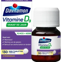 New Davitamon Vitamine D 50+ Smelttabletten