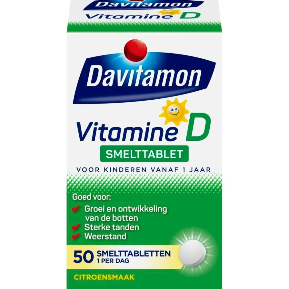 New Davitamon Vitamine D Kind Smelttabletten