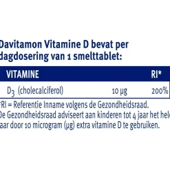 Hot Davitamon Vitamine D Kind Smelttabletten