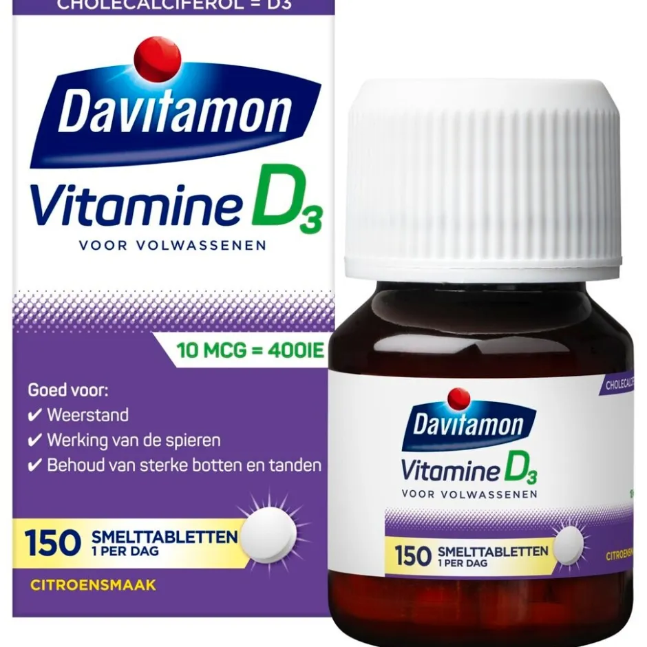 Discount Davitamon Vitamine D Smelttabletten