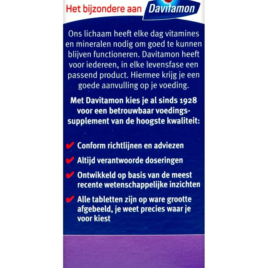 Discount Davitamon Vitamine D3 Vanaf 50 Jaar Tabletten