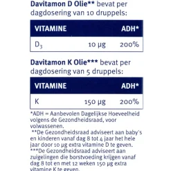 New Davitamon Vitamine K en D Olie
