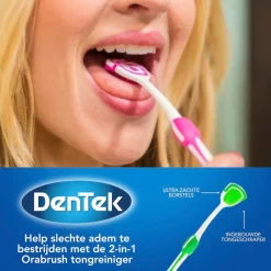 Best Dentek Orabrush 2-in-1 Tongreiniger
