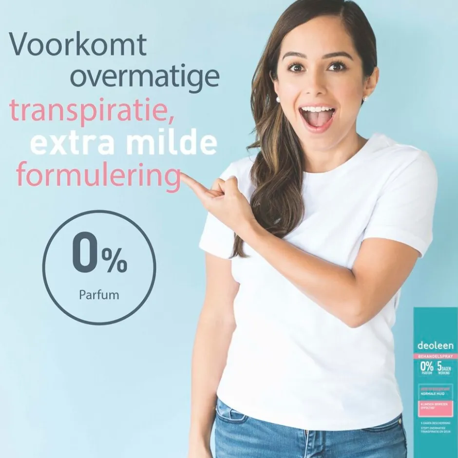 Hot Deoleen Antitranspirant Behandelspray