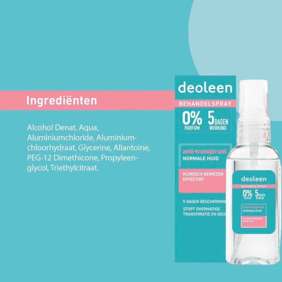 Hot Deoleen Antitranspirant Behandelspray