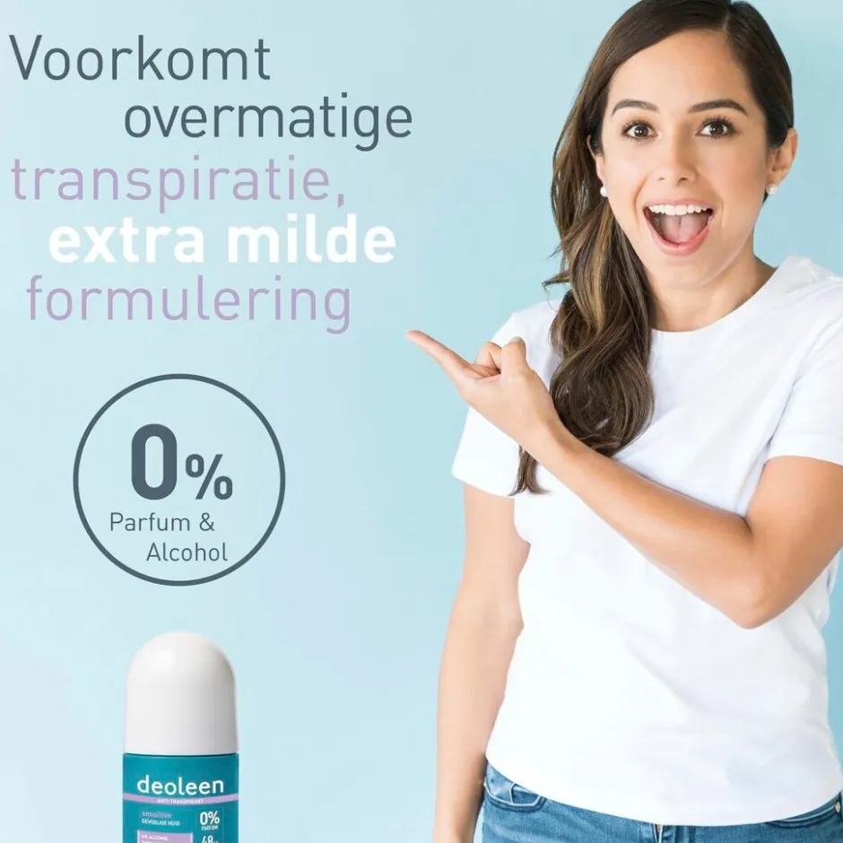 Hot Deoleen Sensitive Antitranspirant Roller