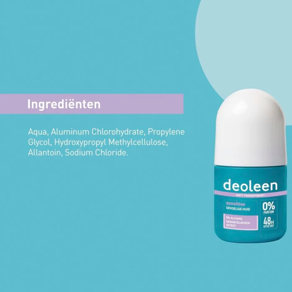 Hot Deoleen Sensitive Antitranspirant Roller
