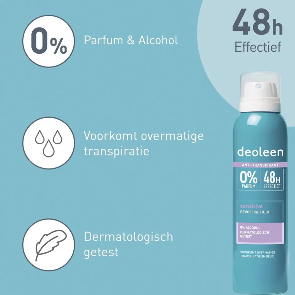 Discount Deoleen Sensitive Antitranspirant Spray