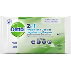 Hot Dettol 2-in-1 Hygiënische Doekjes