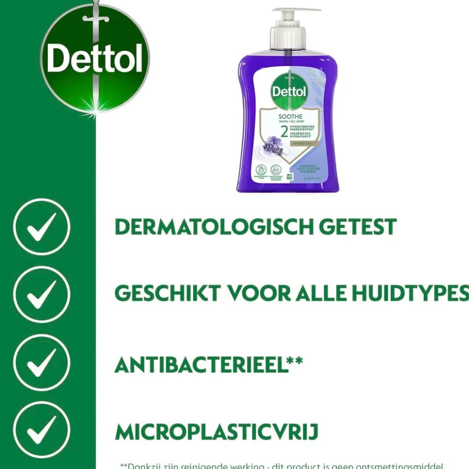 Discount Dettol Lavendel Antibacteriële Wasgel