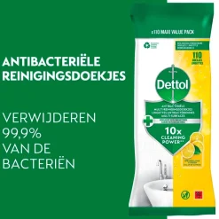 Best Dettol Power & Fresh Citrus Multi-reinigingsdoekjes