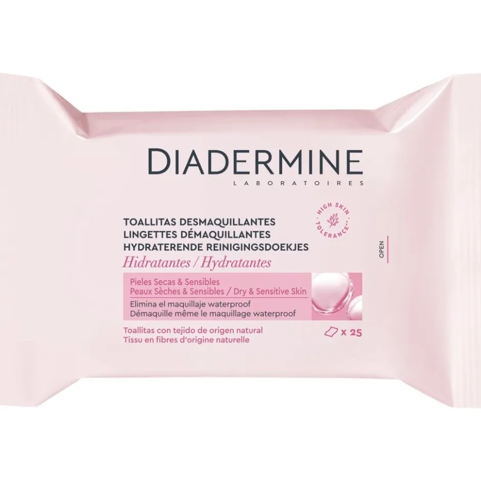 Clearance Diadermine Hydraterende Reinigingsdoekjes