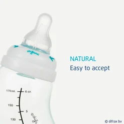 Sale Difrax Natural 1-2-3 3+M Doseerring en Flessenspeen