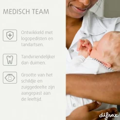 Discount Difrax Natural 18+M Fopspeen