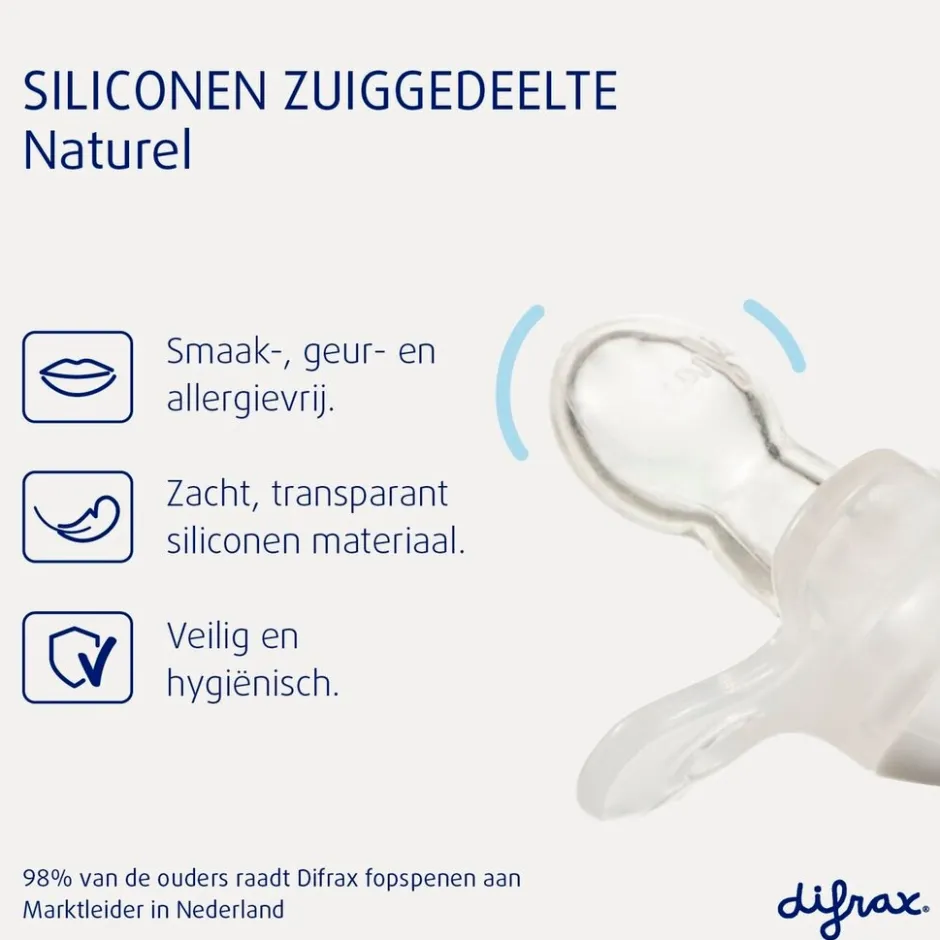 Sale Difrax Natural 12+M Fopspeen