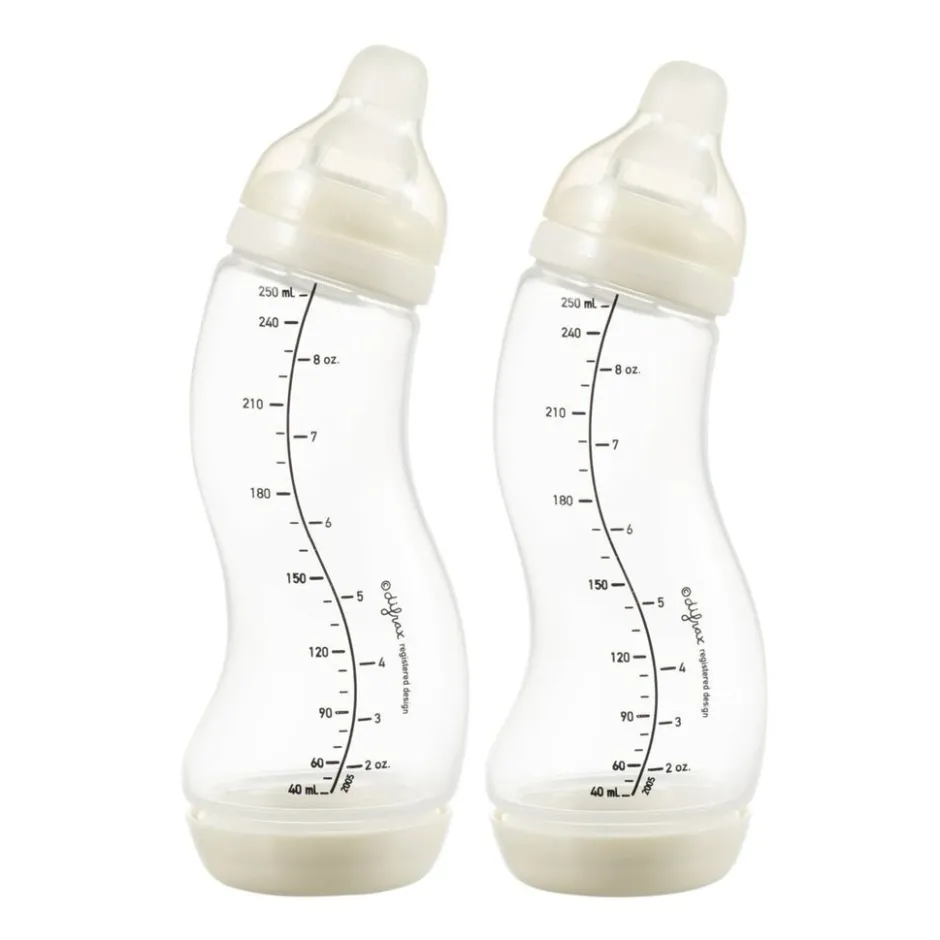 Clearance Difrax Natural 0+M S-Fles 2-Pak