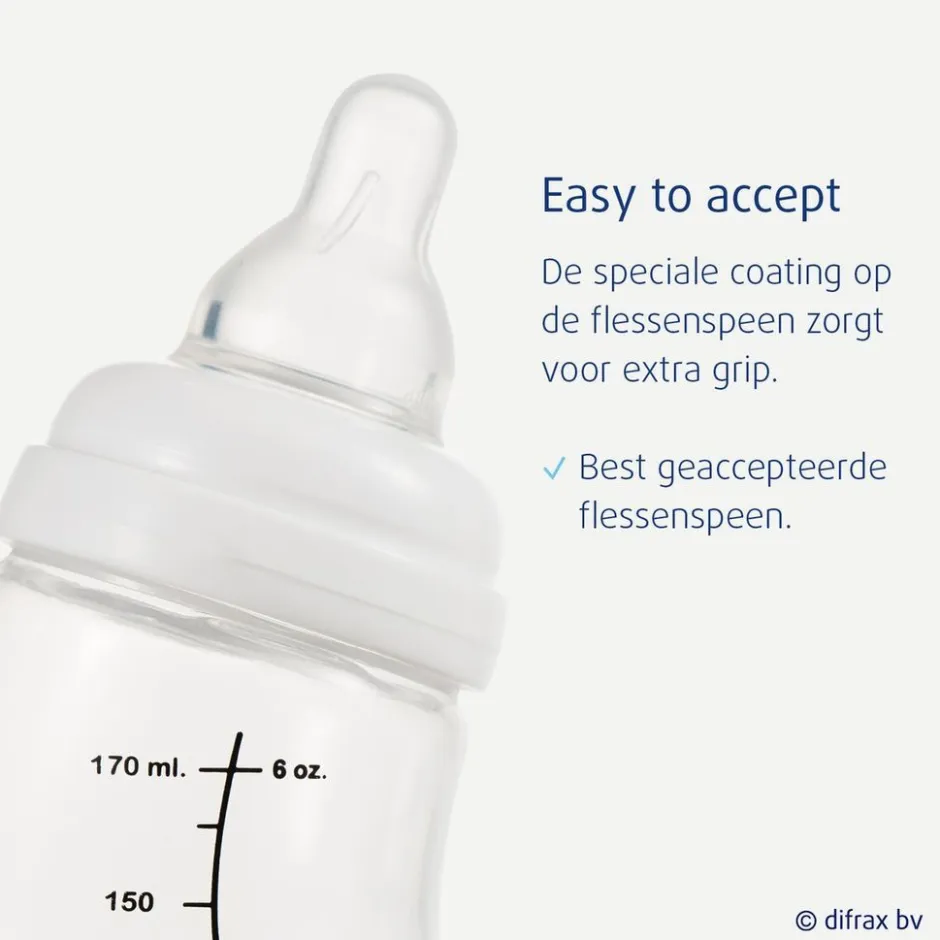 Clearance Difrax Natural 0+M S-Fles 2-Pak