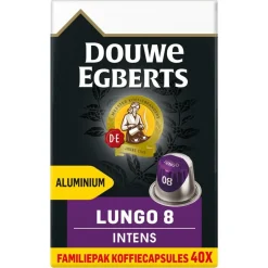 Hot Douwe Egberts Lungo Intens Koffiecups