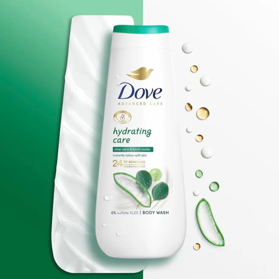 Outlet Dove Advanced Care Hydrating Care Douchegel